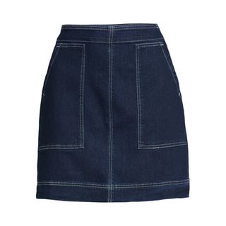 Free Assembly + Patch Pocket Mini Skirt