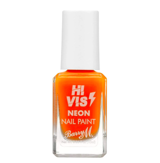 Barry M + Hi Vis Neon Nail Paint Outrageous Orange