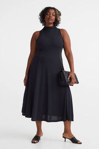 H&M + Sleeveless Turtleneck Dress