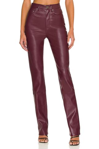 AFRM + Heston Vegan Leather Pant