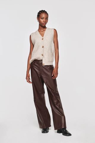 Dolphin + Kemi Leather Trousers