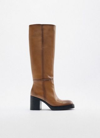 Zara + Leather Boots