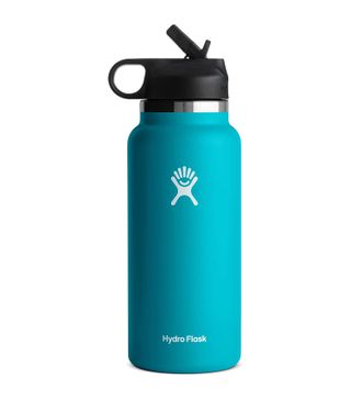 Hydro Flask + Wide Mouth Straw Lid Water Bottle