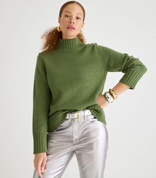J. Crew + Cotton Turtleneck Sweater