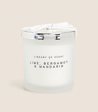 Marks and Spencer + Library of Scent Lime, Bergamot & Mandarin Scented Candle