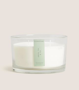 Marks and Spencer + Signature Green Tea & Fig 3 Wick Candle
