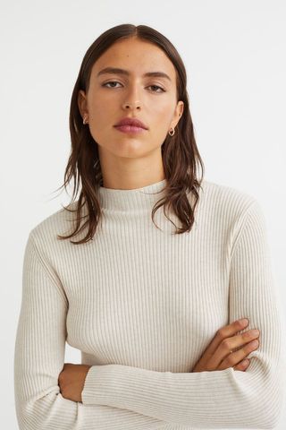 H&M + Rib-Knit Jumper