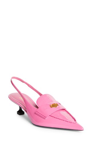 Miu Miu + Kitten Heel Slingback Pump