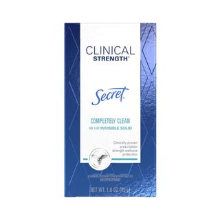 Secret + Clinical Strength Antiperspirant and Deodorant in Completely Clean