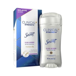 Secret + Antiperspirant Clinical Strength Deodorant in Clean Lavender