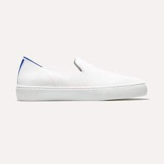 Rothy's + The Slip On Sneaker in Bright White