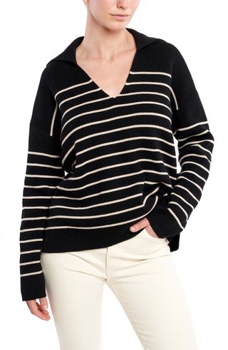 La Ligne + Sailor Stripe Cotton Sweater