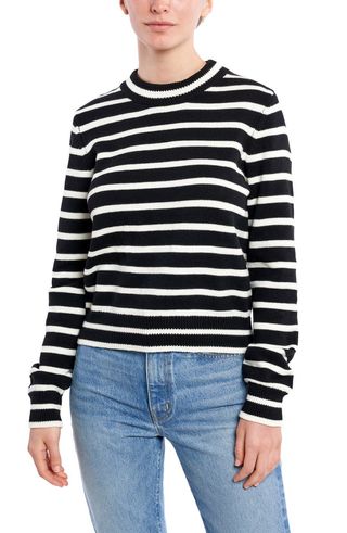 La Ligne + Hardy Stripe Cotton Sweater
