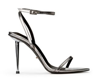 Tony Bianco + Myra Gunmetal Glimmer 10.5cm Heels