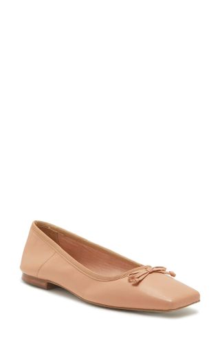 Vince Camuto + Elanndo Square Toe Ballet Flat