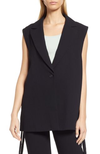 Halogen + Side Strap Blazer Vest