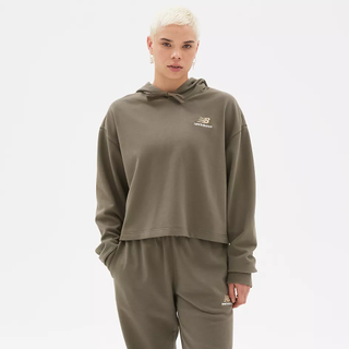 New Balance + Uni-ssentials French Terry Crop Hoodie