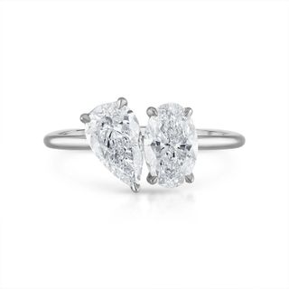 Stephanie Gottlieb + Two Stone Engagement Ring