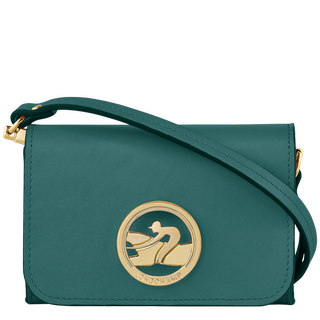 Longchamp + Box-Trot Coin Purse With Shoulder Strap
