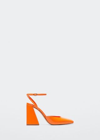 Mango + Block Heel Shoe