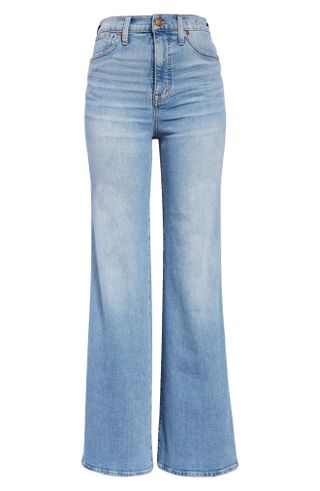 Madewell + 11-Inch High Waist Flare Jeans
