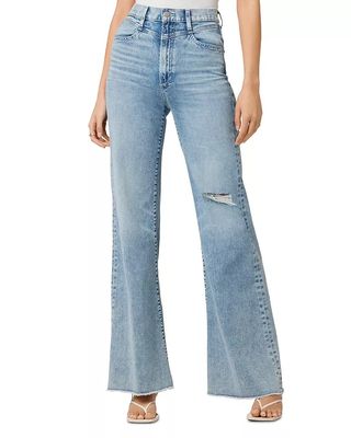 Joe's Jeans + The Goldie High Rise Long Wide Leg Jeans in Soulmates