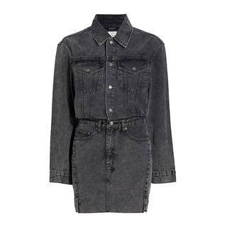 Rag & Bone + Liquid Miramar Denim Minidress