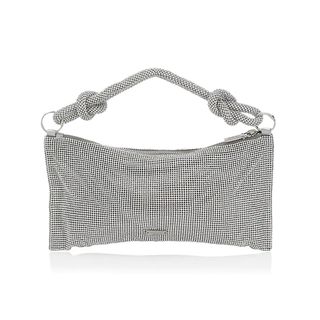 Cult Gaia + Nano Hera Rhinestone Mesh Shoulder Bag