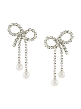 Jennifer Behr + Perline Bow-Detail Earrings