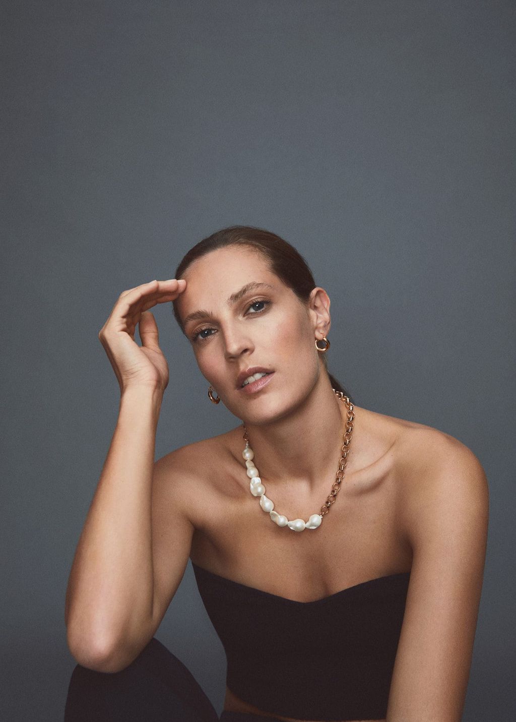 Chunky minimal necklace