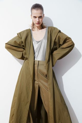 COS + The Hooded Trench Coat