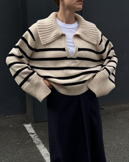 How to Wear Stripes: Winter's Biggest Print Trend | Who What Wear