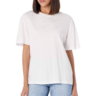 The Drop + Lydia Loose Short Sleeve Drop Shoulder Jersey T-Shirt