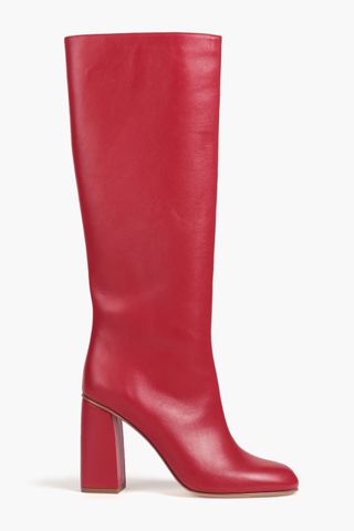 Red Valentino + Leather Boots