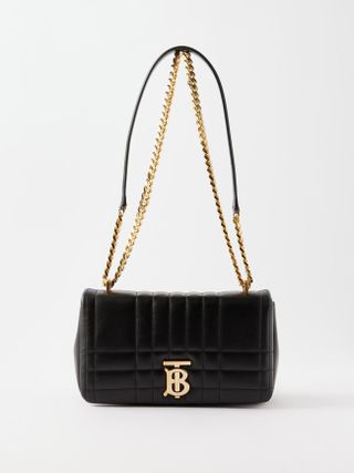 Burberry + Lola Small Quilted-Leather Shoulder Bag