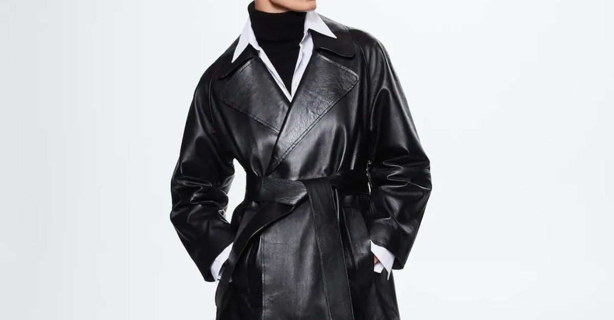 Mango's New Leather Coat Is a Timeless Investment for Autumn