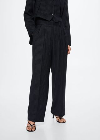 Mango + Pinstripe Suit Pants - Women | Mango Usa