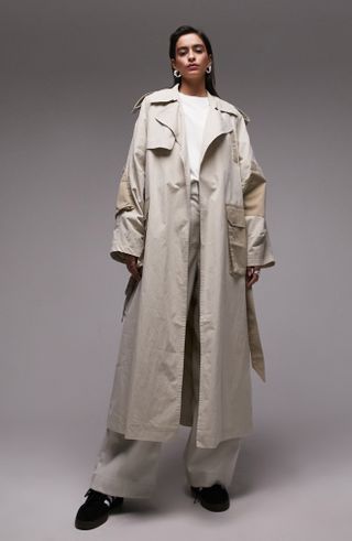 Topshop + Utility Trench Coat