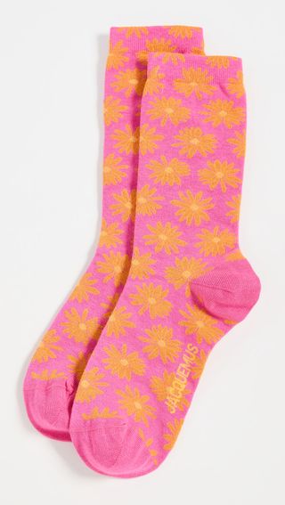 Jacquemus + Les Chaussettes Fleurs Socks