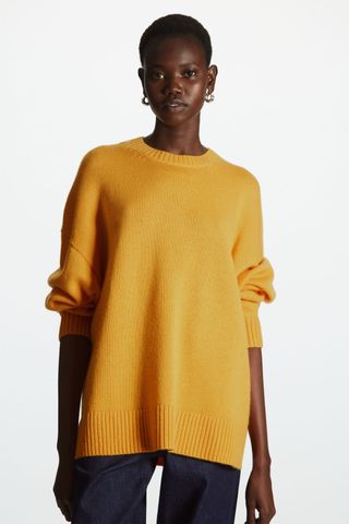 COS + Relaxed-Fit Wool Jumper