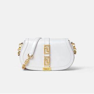 Versace + Greca Goddess Shoulder Bag