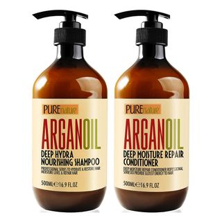 Pure Nature + Argan Oil Shampoo & Conditioner