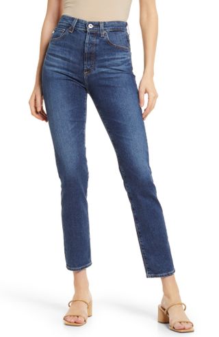 AG + Alexxis High Waist Slim Fit Jeans