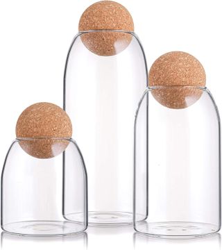 Suwinut + Glass Storage Jars