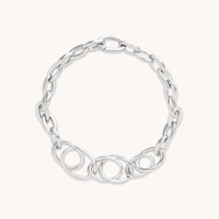 Astrid & Miyu + Orbit Chain Bracelet in Silver