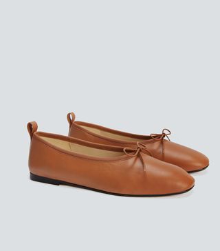 Everlane + The Italian Leather Day Ballet Flat