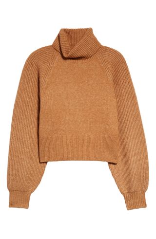 Topshop + Rib Turtleneck Sweater