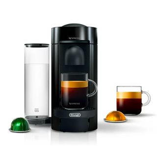 Nespresso + Vertuo Plus Coffee and Espresso Maker by De'Longhi