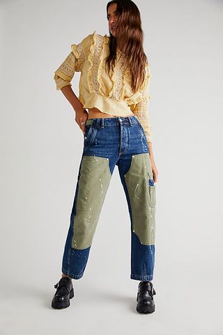 We the Free + Wishful Thinking Mid-Rise Jeans