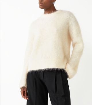 & Other Stories + Fuzzy Knit Jumper